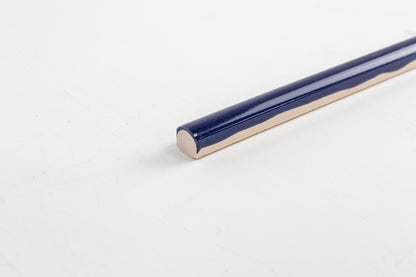 Bridgwood Zelij Azul Cobalto Glossy 0.5" x 12"