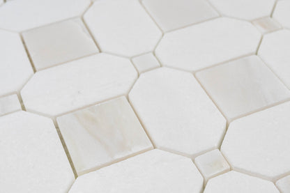 Thassos & Ice Onyx Quadrato