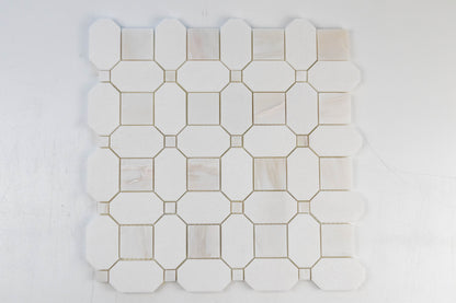Thassos & Ice Onyx Quadrato