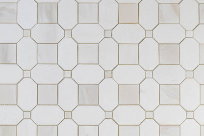 Thassos & Ice Onyx Quadrato