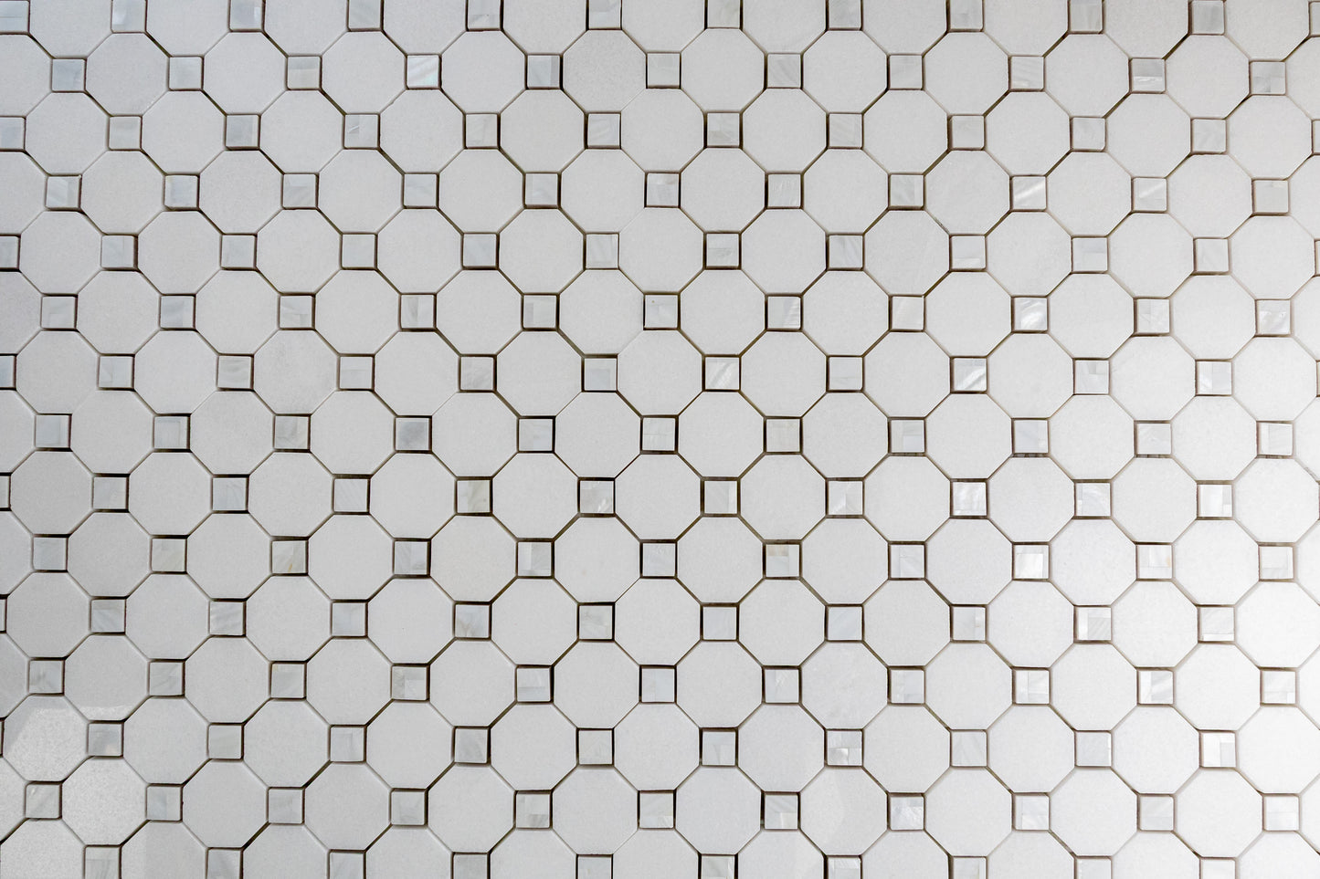 Thassos & Mother of Pearl Octagon
