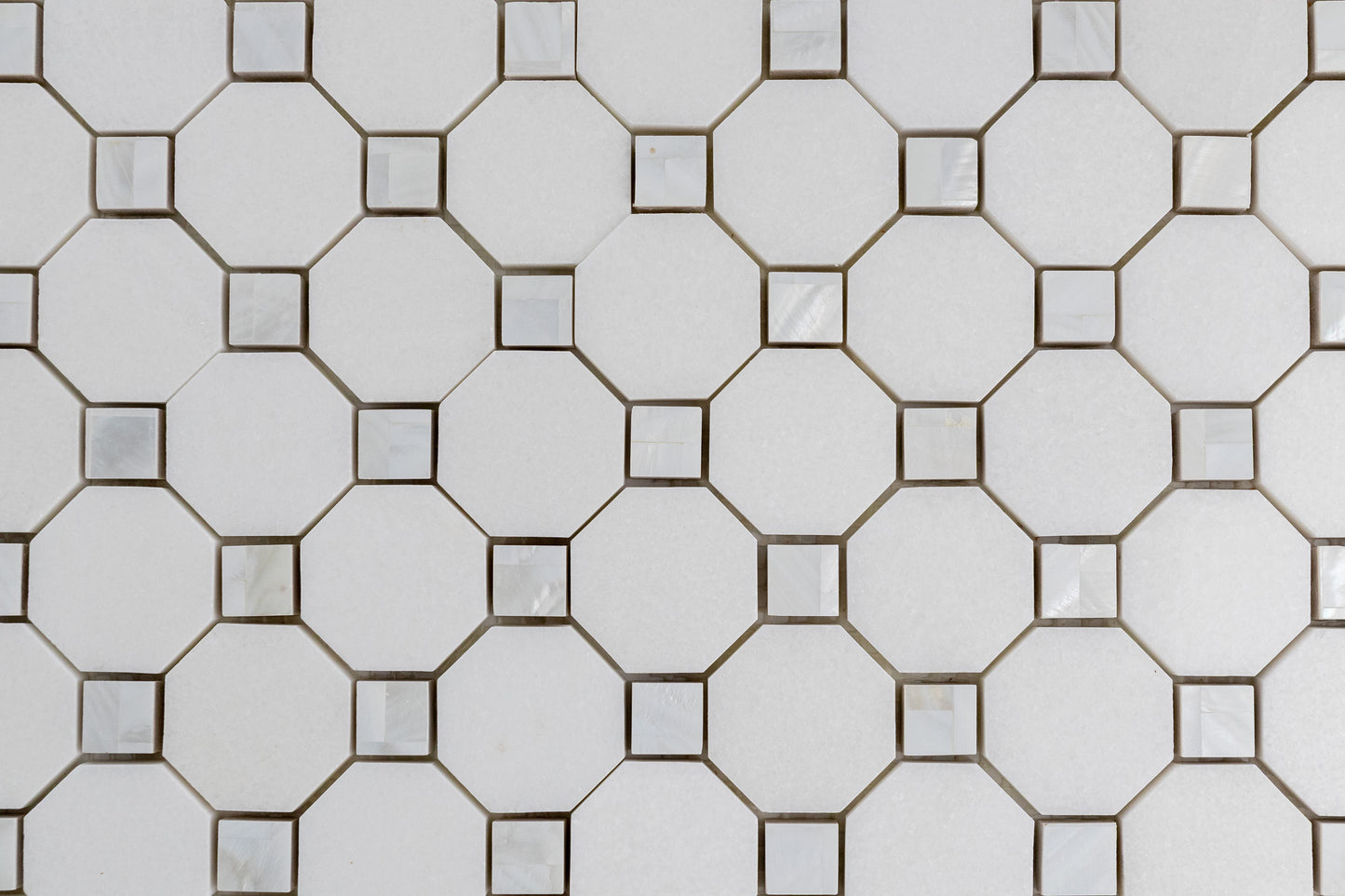 Thassos & Mother of Pearl Octagon
