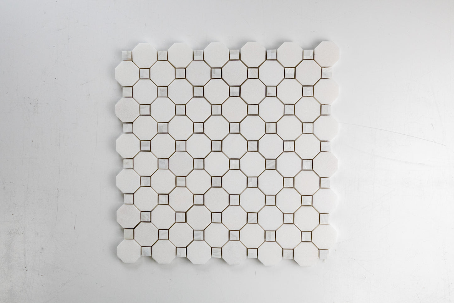 Thassos & Mother of Pearl Octagon